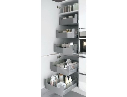 Cemux kování pro potravinovou skříň A Box sklo antracit 600mm