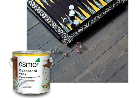 OSMO Dekorační Vosk Transparentní 3123 Zlatý Javor - 0,75 l