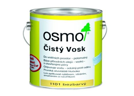 OSMO čistý vosk pro exotické dřeviny - 0,75 l