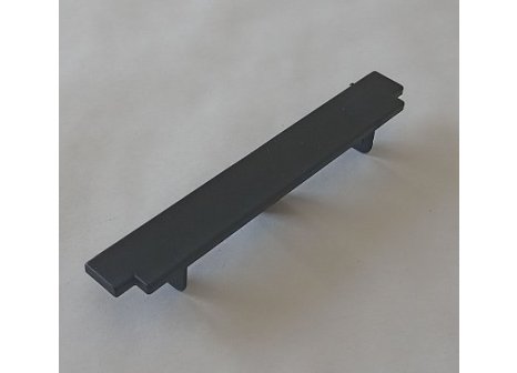 Koncovka černá pro plastový sokl - 100 mm