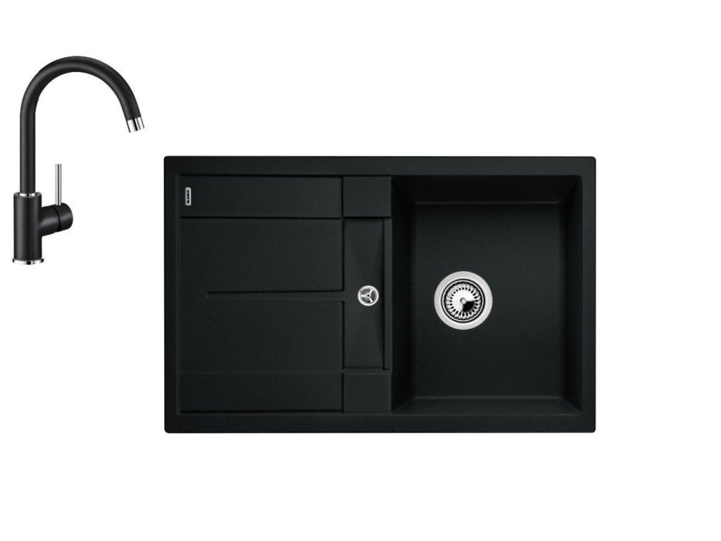 Blanco METRA 45 S + MIDA SILGRANIT-Look