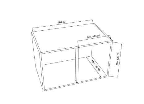 Cemux Corner Front  Style s tlumením chrom/bílé dno