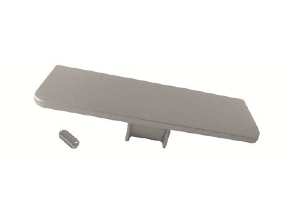 Koncovka plná k LED profilu C RAL