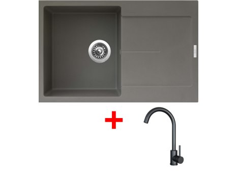 Set Sinks ULTIMA 790 + baterie ARCO černá matná