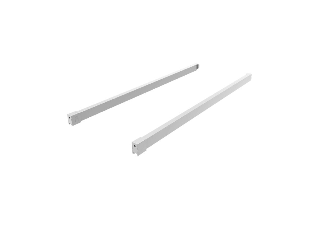 Cemux H Box SLIM zásuvka bílá podélný reling