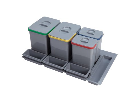 Sinks PRACTIKO 900 - 34 L, 12 L + 5 L, 4