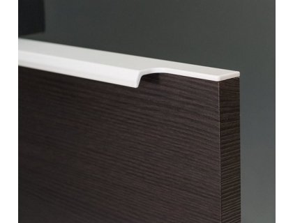 Narážecí úchytová lišta UKS-10F -RAL 9003 bílá