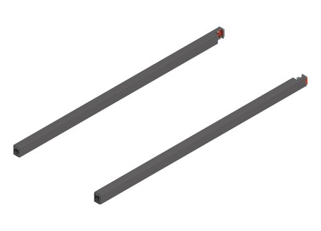 MERIVOBOX podélný reling orion šedá - 270 mm