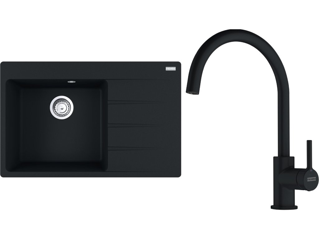 Franke dřez CNG 611-78 TL/2 odkap vpravo + FC 6018
