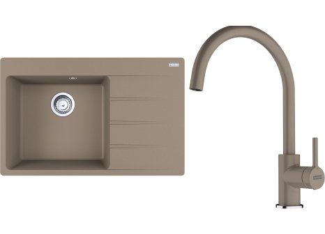 Franke dřez CNG 611-78 TL/2 odkap vpravo + FC 6018