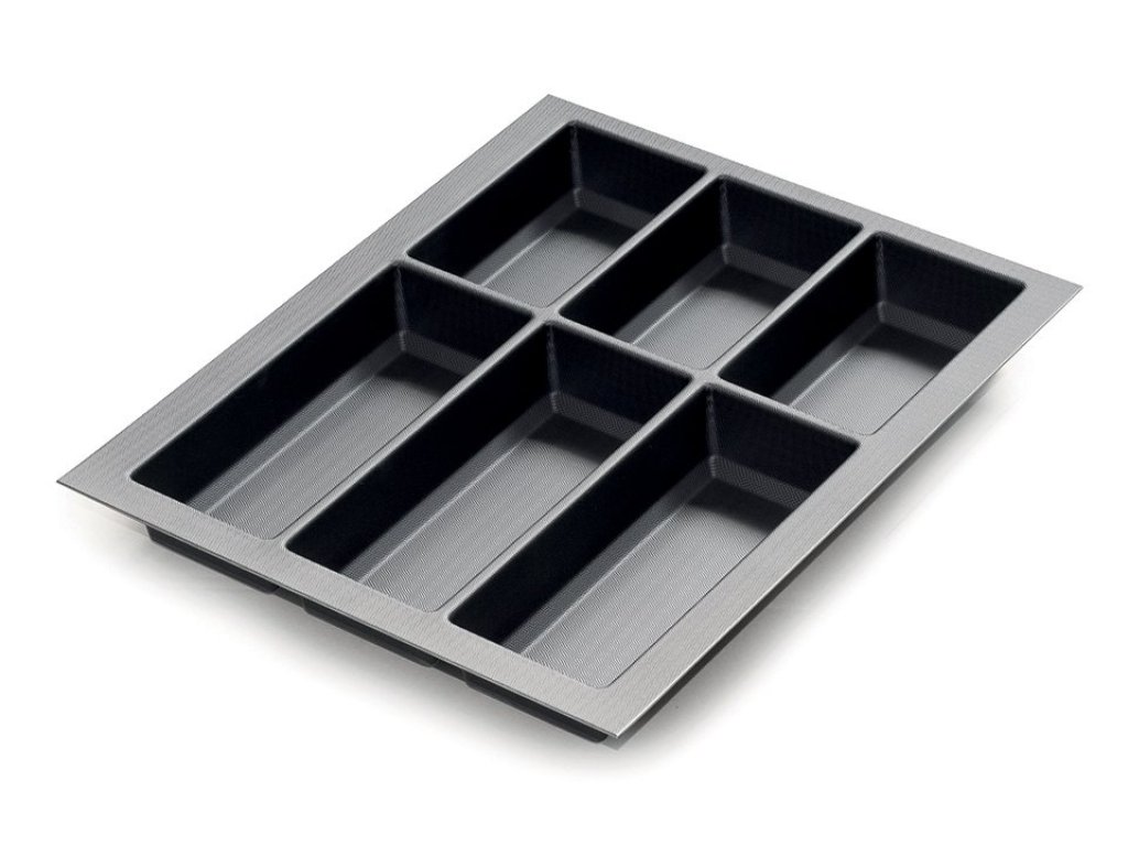 Příborník Classico Kristall softTouch 500/45 černá kristall