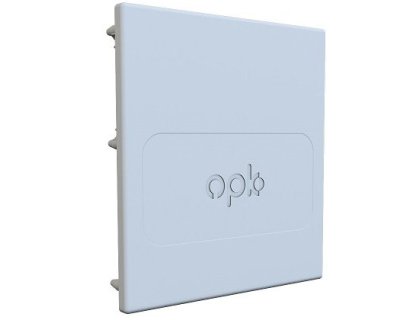 OPK EUROPE SPACESHIP 80 - krytka horní kolejnice  47 x 65 mm stříbrná