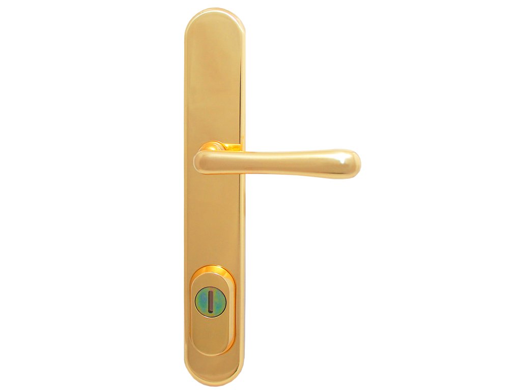 Element bezpečnostní kování K1 klika/koule starobronz