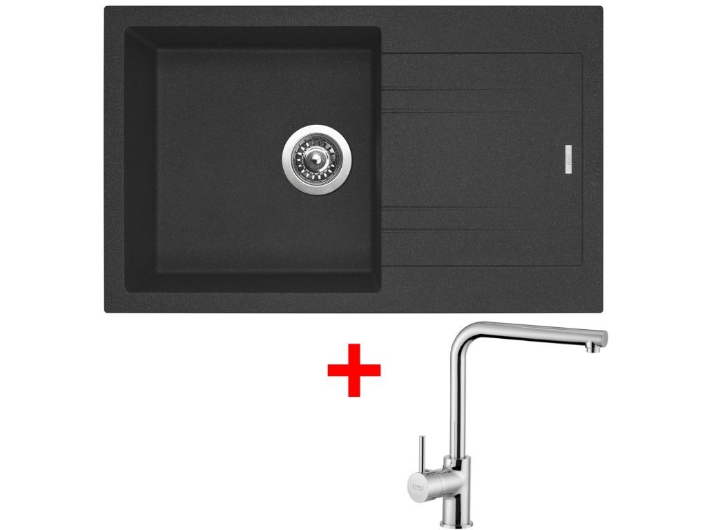 Sinks LINEA 780 + baterie ELKA chrom - komplet