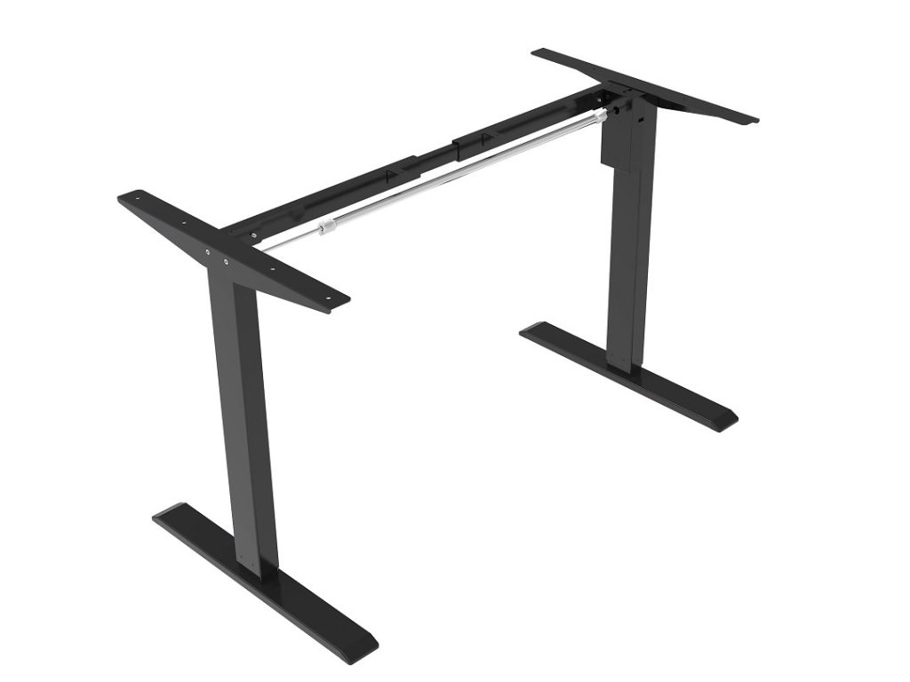 Cemux elektricky výškově stavitelná podnož černá mat