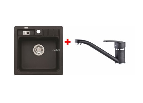 Alveus NIAGARA 20 + NINA - Černá, Black