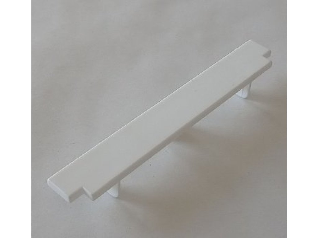 Koncovka bílá pro plastový sokl