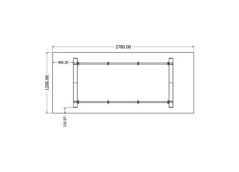 Stolová podnož KAIA 2