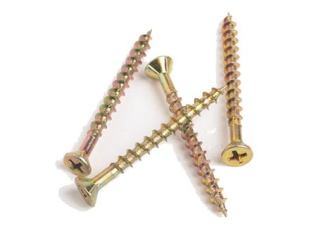 VRUTY do dřeva se zápustnou hlavou, drážka pozidrive- průměr 4,5 mm - 25 mm, 1000 ks, Celý