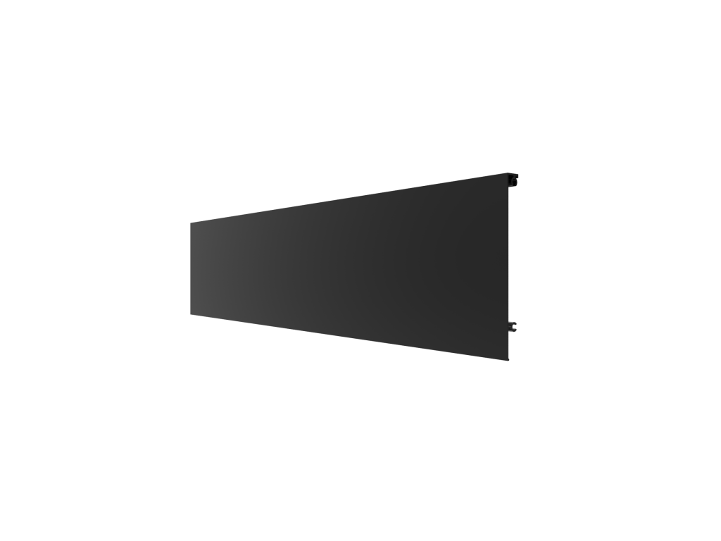 Cemux H Box SLIM čelní panel 1200 mm černý