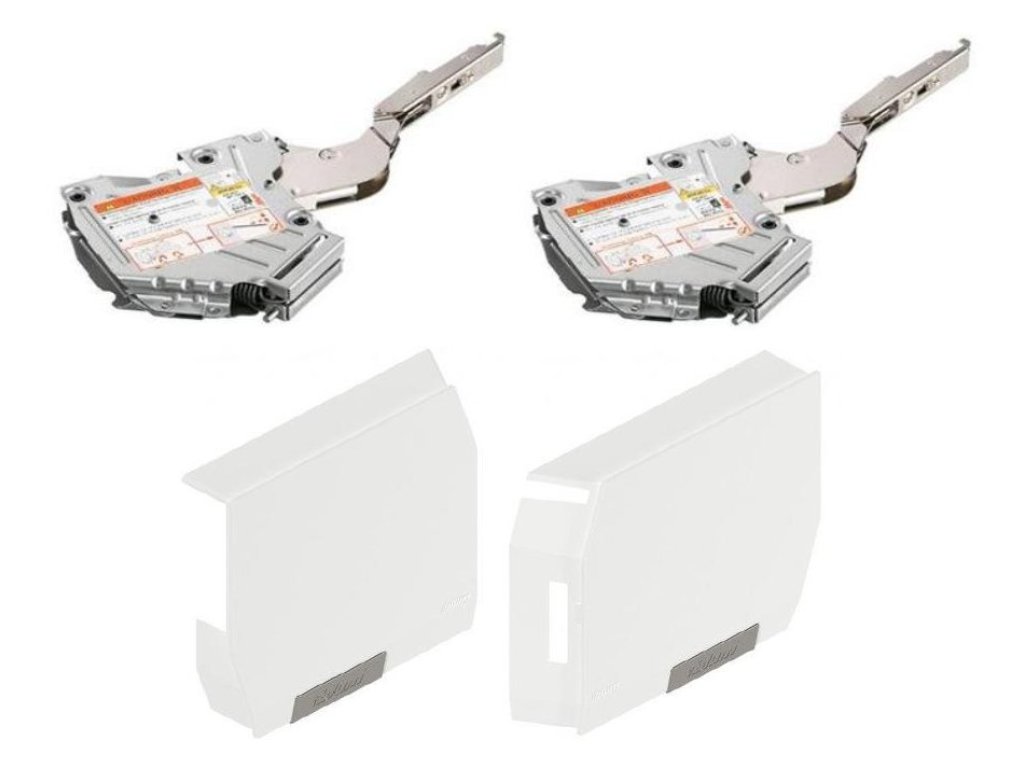 Aventos - HK-S 20K2E01 silný + krytky bílé