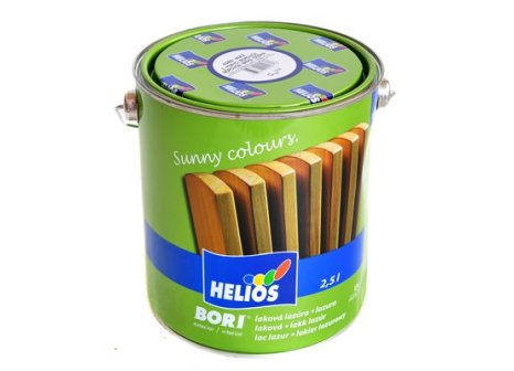 Helios Bori lazura laková - Borovice, 2,5 l