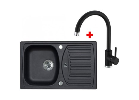 Alveus RECORD 30 + TONIA - Černá, Black