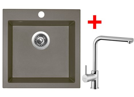 Sinks VIVA 455 set + baterie ELKA chrom - komplet