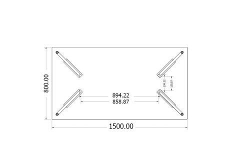 Stolová podnož IRAIA
