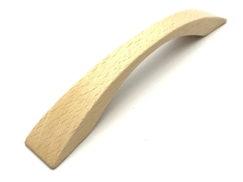 Úchytka Sisa dřevěná buk lakovaný