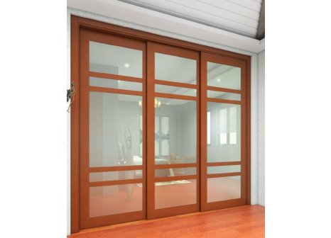 Cemux STARSHIP Kaskáda 2+0 dřevěné dveře - 60 kg