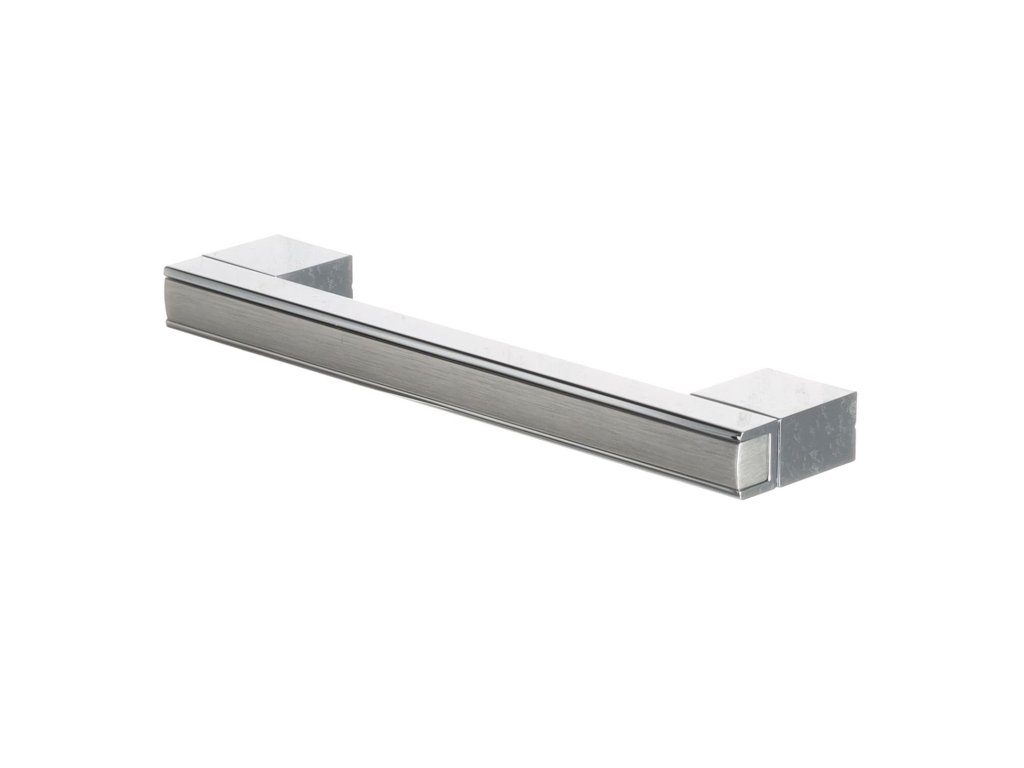 Úchytka Verona lesklý chrom/ imitace nerezi