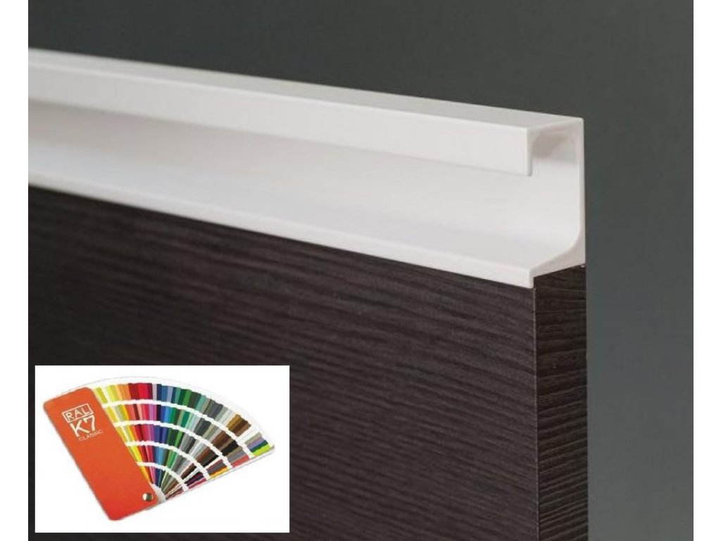 Narážecí úchytová lišta UKS-7 RAL