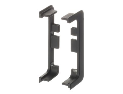 Koncovka k profilu C antracit