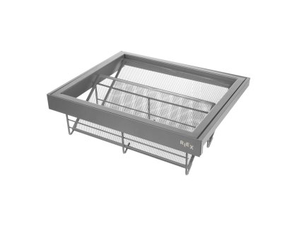 Šatní botník s rámem a dotlumením antracit