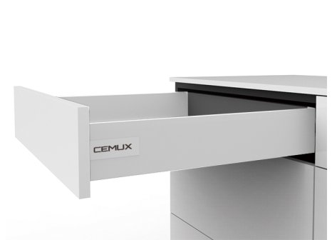 Cemux A Box zásuvka bílá H84 - 300 mm