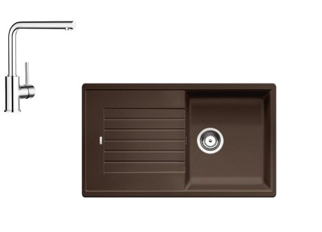 Blanco ZIA 5 S + MILA chrom