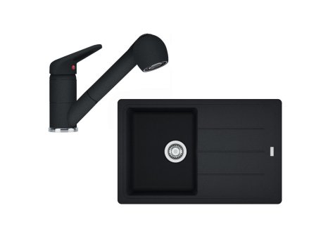 Set Franke G57 BFG 611-78 + FC 9547 - Černá metalická, Onyx