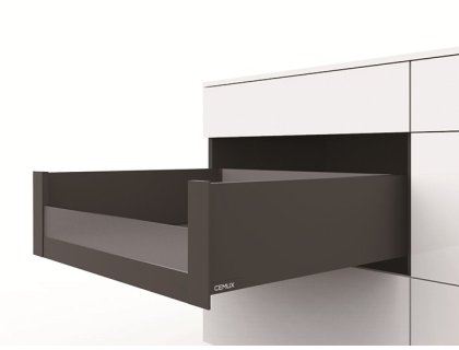 Cemux H Box SLIM vnitřní zásuvka antracit H167 čelní sklo H70