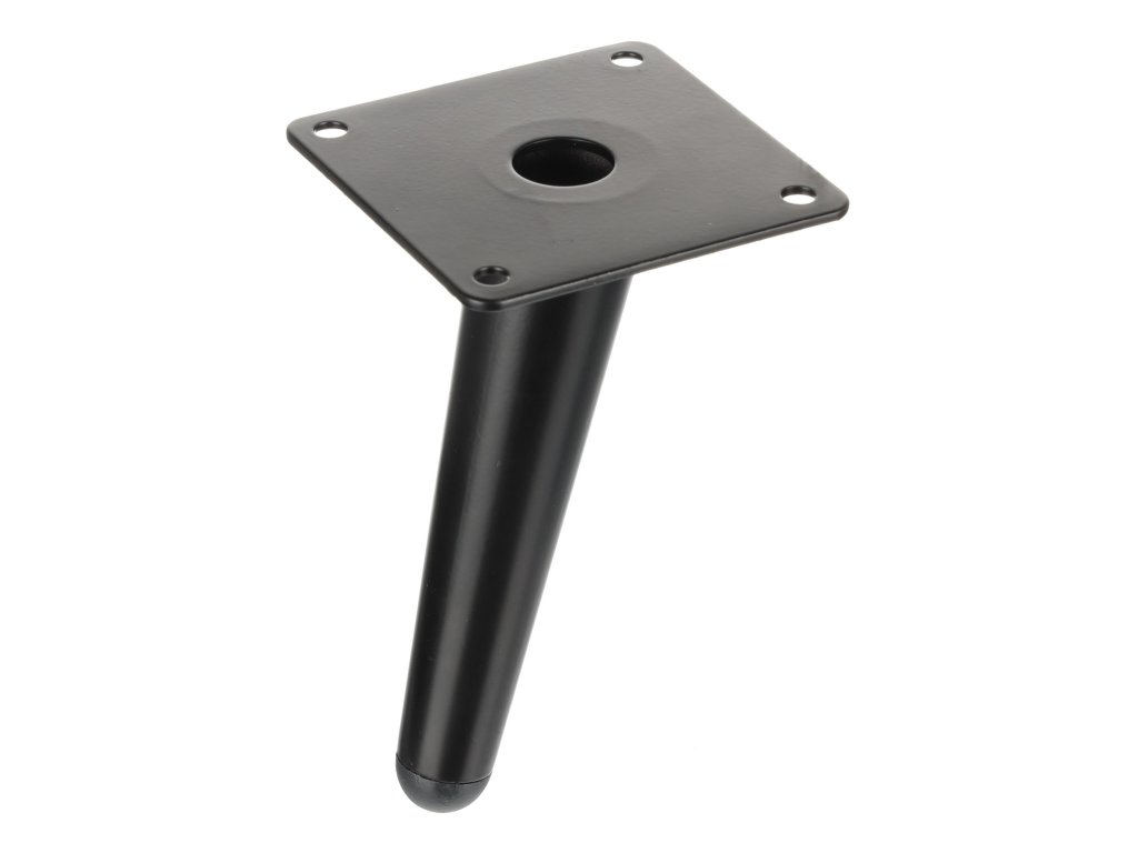 Nábytková noha drátěná GS52 černý mat výška 170 mm