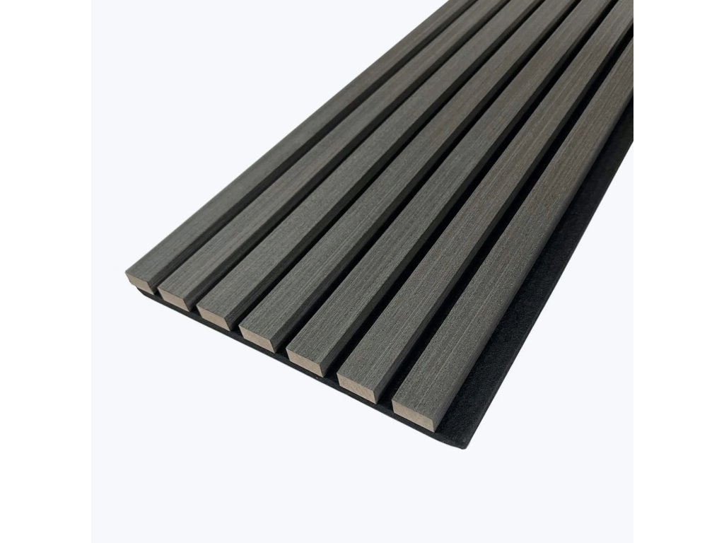 Obkladové akustické lamely VENEER grafit 2,7 m