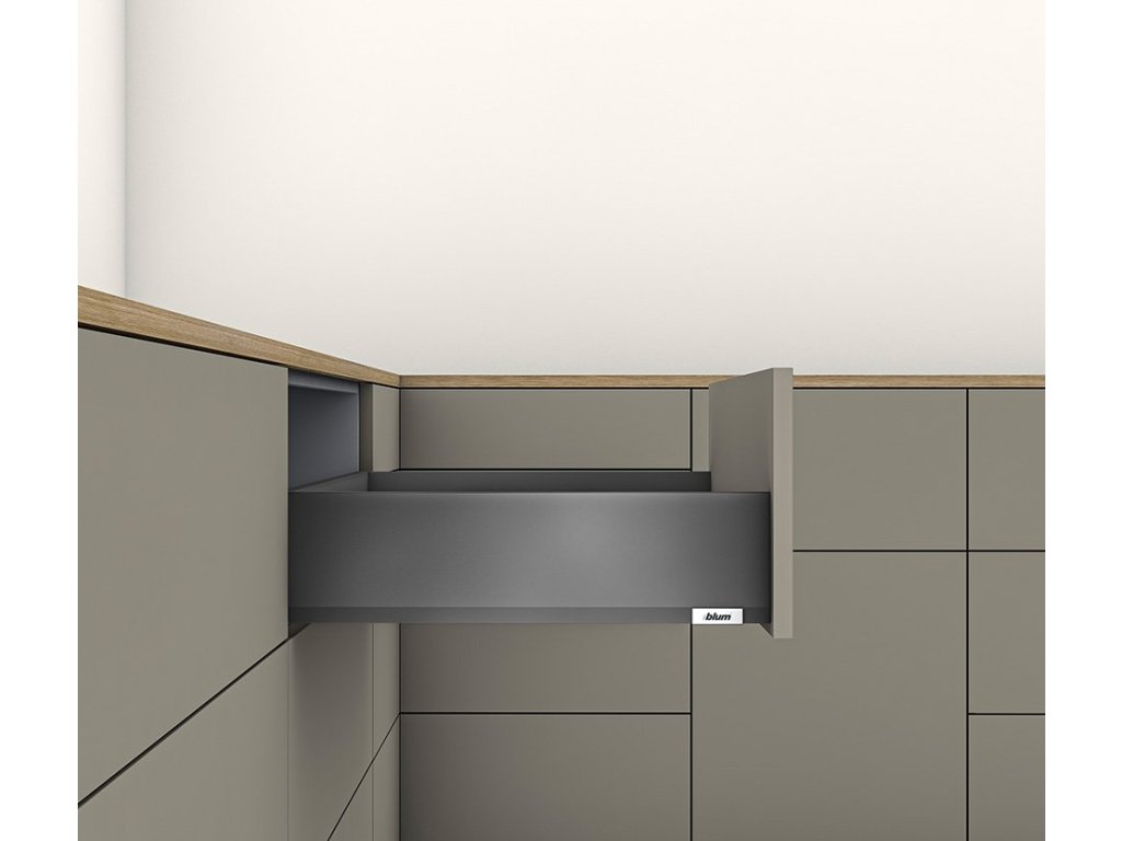 Merivobox 40kg šedá orion K 350mm Blumotion/TOB