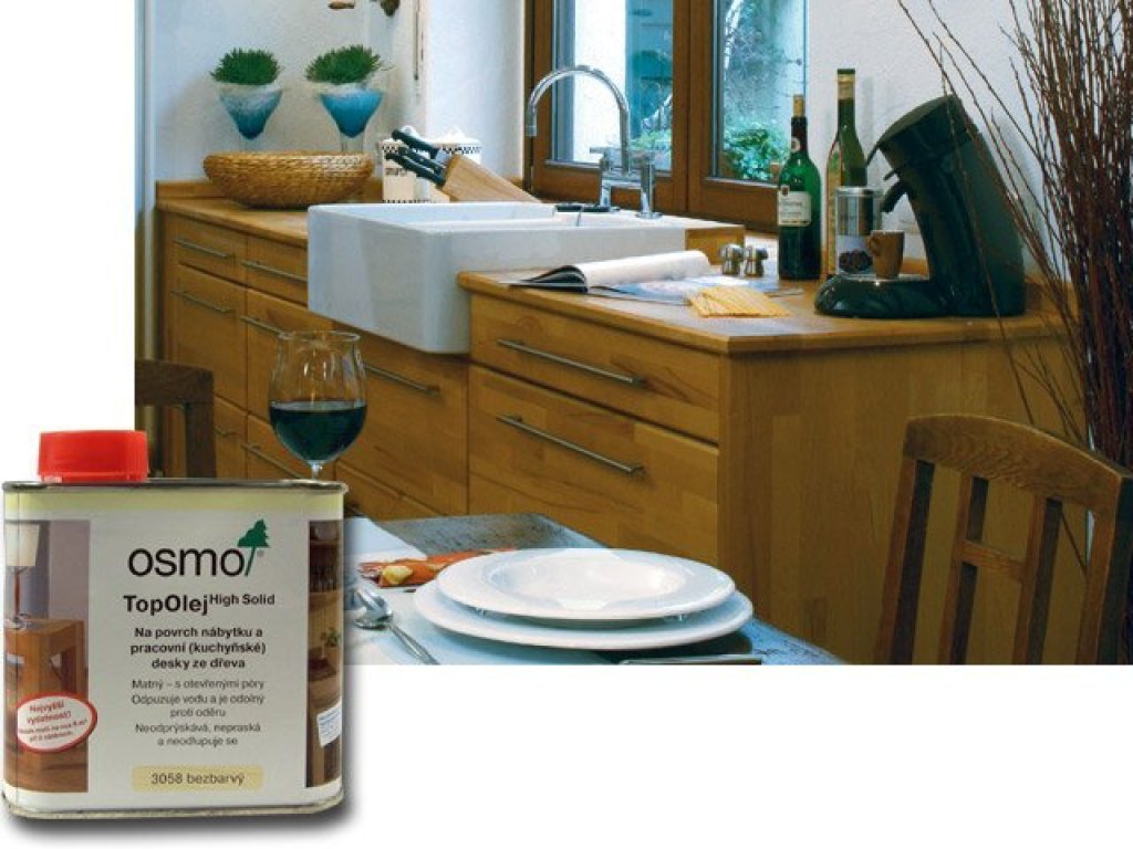 OSMO TOP OLEJ na nábytek a kuchyňské desky