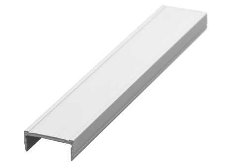 ALUPROFIL- krycí profil šířka 75 mm - Hliník, 2,35 m