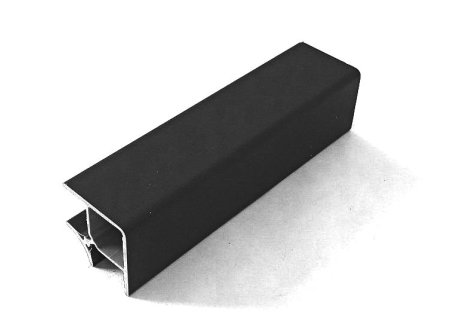 Roh 90° vnitřní a vnější černá - 100 mm