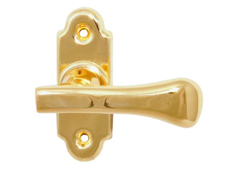 Půloliva okenní Art Wienna - Mosaz lesklá