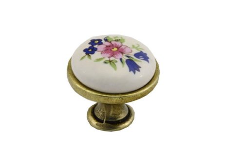 Knopka Venda bronzová - Barevná