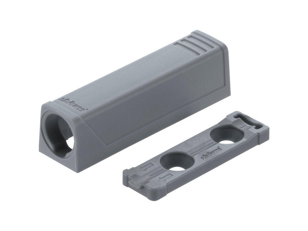 BLUM 956.1201 TIP-ON přímý adaptér délka 50 mm šedý