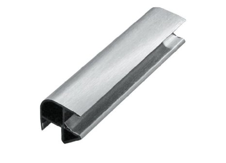 Roh 90° vnitřní a vnější hliník broušený - 100 mm