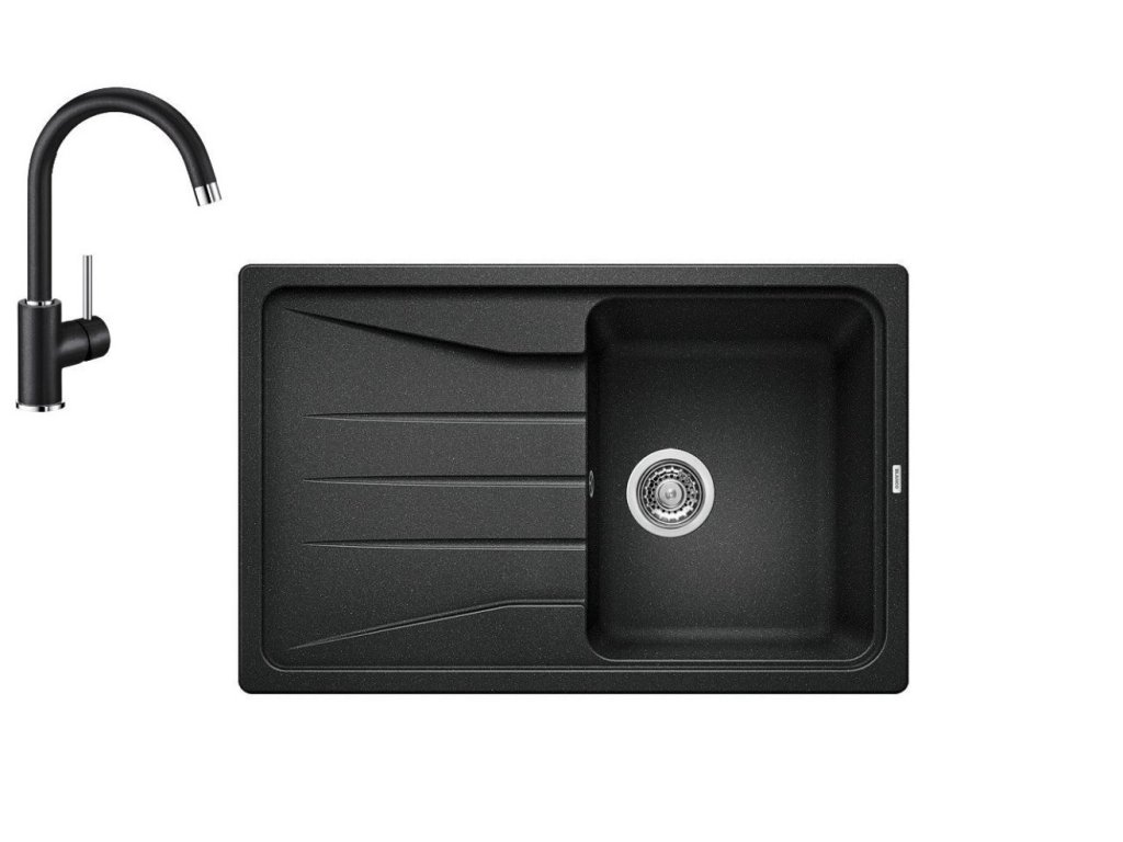 Blanco SONA 45 S + MIDA SILGRANIT-Look